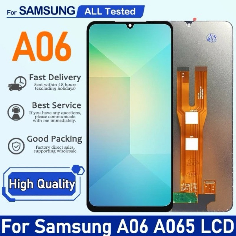 หน้าจอ สำหรับ Samsung Galaxy A06 4g LCD A065 จอแสดงผล Touch Screen Digitizer ASSEMBLY สําหรับ Samsun