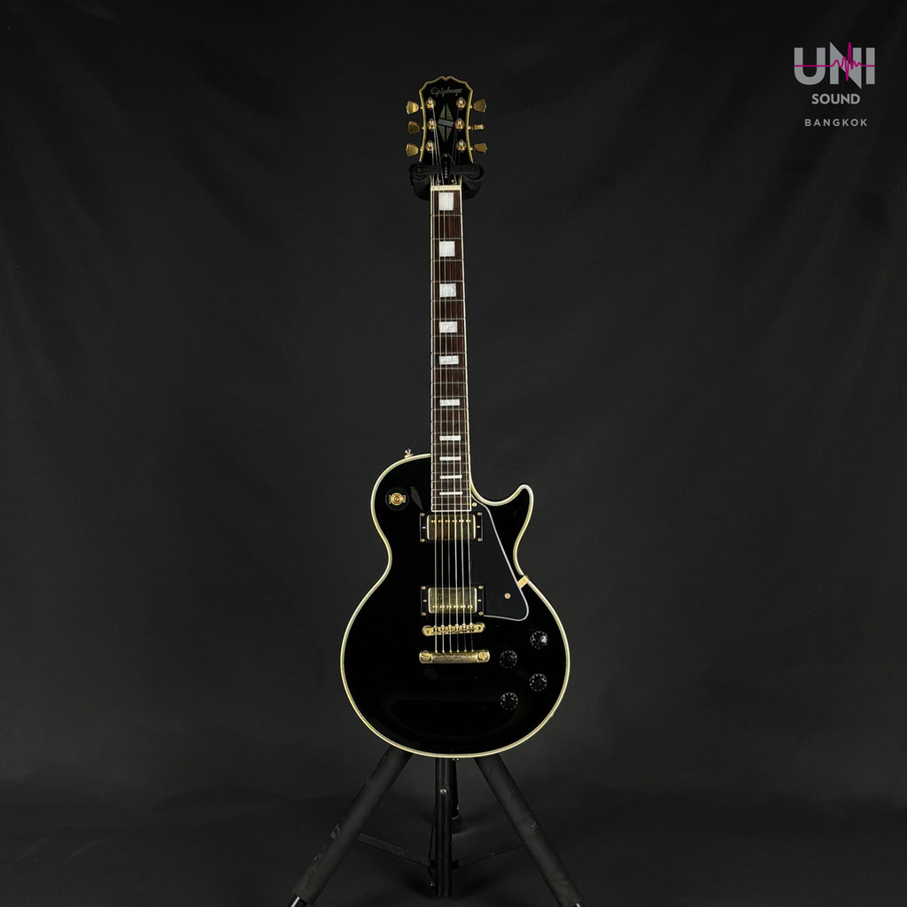 กีต้าร์ไฟฟ้า Epiphone Les Paul Custom *คอร้าว*