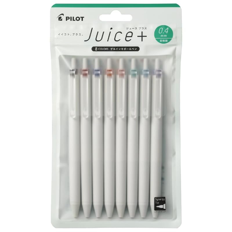 Pilot Gel Ballpoint Pen Juice Plus 0.4mm 8-color set LJL148C PILOT