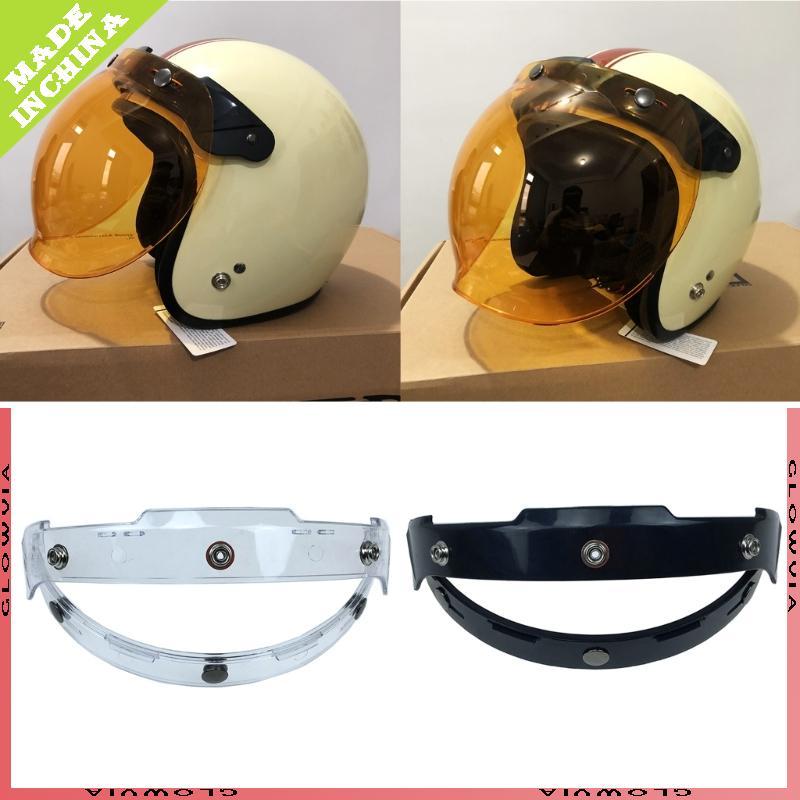 GLO อะแดปเตอร์ Flip Up สิ่งที่แนบมาสําหรับ 3-Snaps หมวกกันน็อคโล่ Visor กรอบเลนส์หมวกกันน็อค