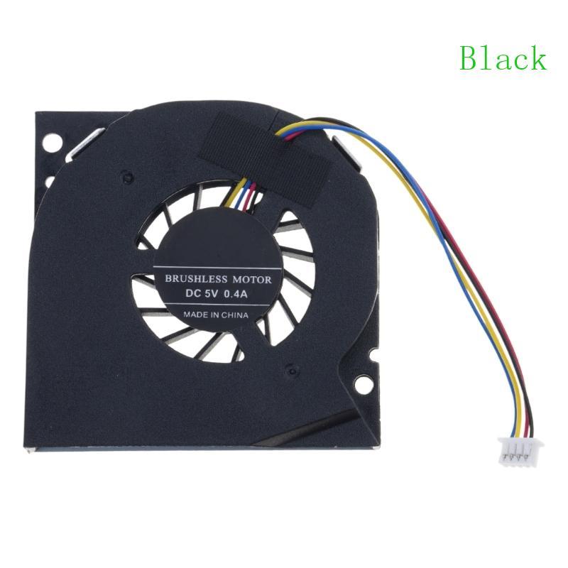 หม้อน้ํา CPU โน้ตบุ๊คสีดํา 4 ขา 4 สาย DC 5V 0 4A สําหรับ NUC NUC5i3RYH NUC5i