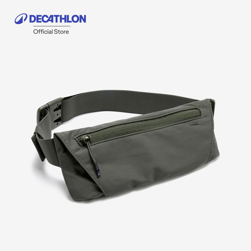 Decathlon Running Belt With 2-Compartment Pockets กระเป๋าคาดเอววิ่ง Kiprun ใส่สมาร์ทโฟนได้ รุ่น Basi