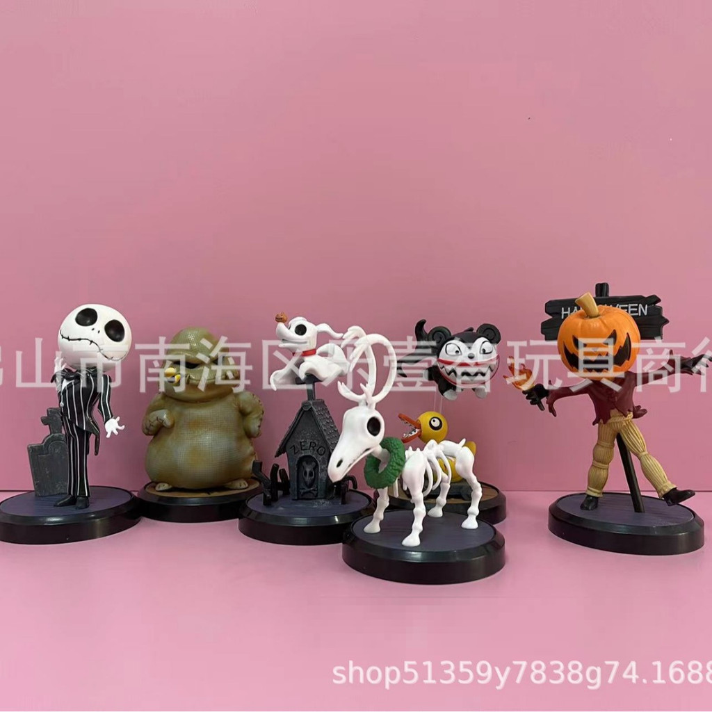 เล่นอินเทรนด์รุ่น Q Nightmare Before Christmas Pumpkin King Jack Doll Zero Zero Zero Lily รูปตกแต่งข