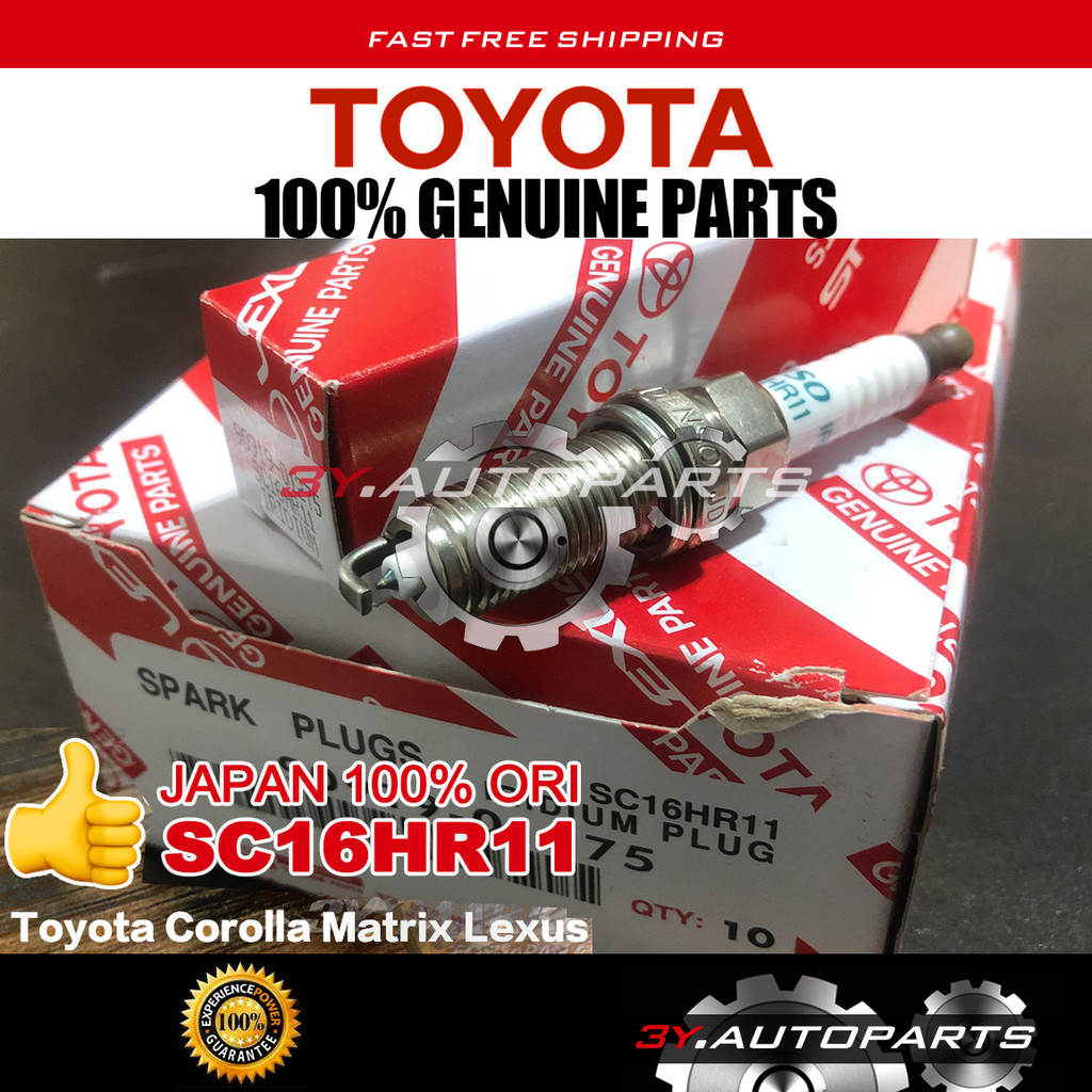 ของแท้TOYOTA 90919-01275 (@4PCS) YARIS VIOS NSP151 (2017>) VOXY SIENTAVANZA F653 RUSH F800 ALZA (202