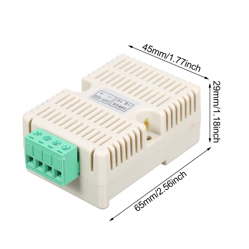 Yoaushop RS485 เครื่องวัดความชื้นอุณหภูมิ Modbus-TRU Sensor เซ็นเซอร์อุณหภูมิ-ความชื้นและการตรวจสอบ 
