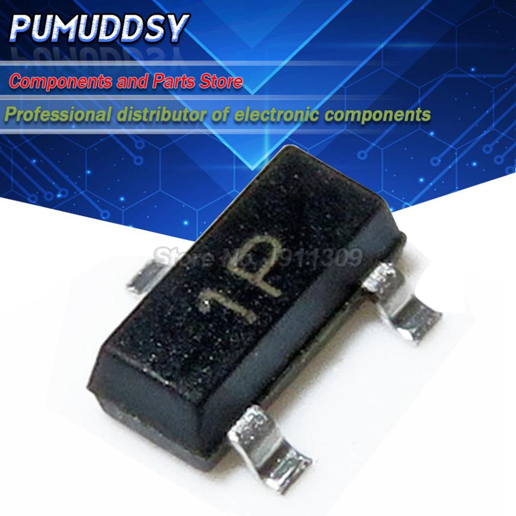 100PCS ทรานซิสเตอร์ 2N2222 1P MMBT2222A SOT23 SOT-23 SMD ใหม่และ IC IC