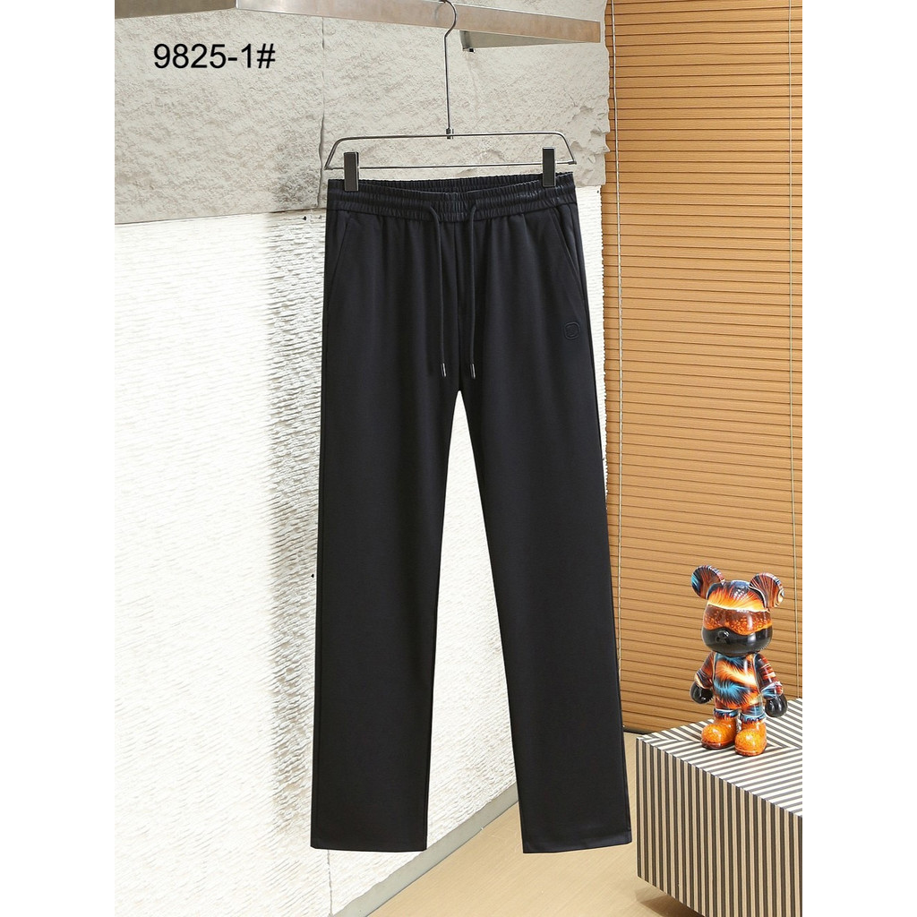 NUYF Zegna Slightly elastic spring-summer men's casual pants, high-end men's wear, slim straight cut