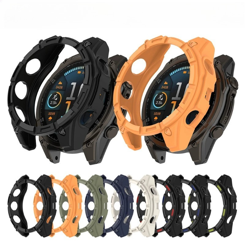 TPU Hollow สําหรับ Garmin Enduro 3 สมาร์ทนาฬิกาซิลิโคนอ่อนนุ่มฝาครอบกันชนสําหรับ Garmin Enduro3 ฝาคร