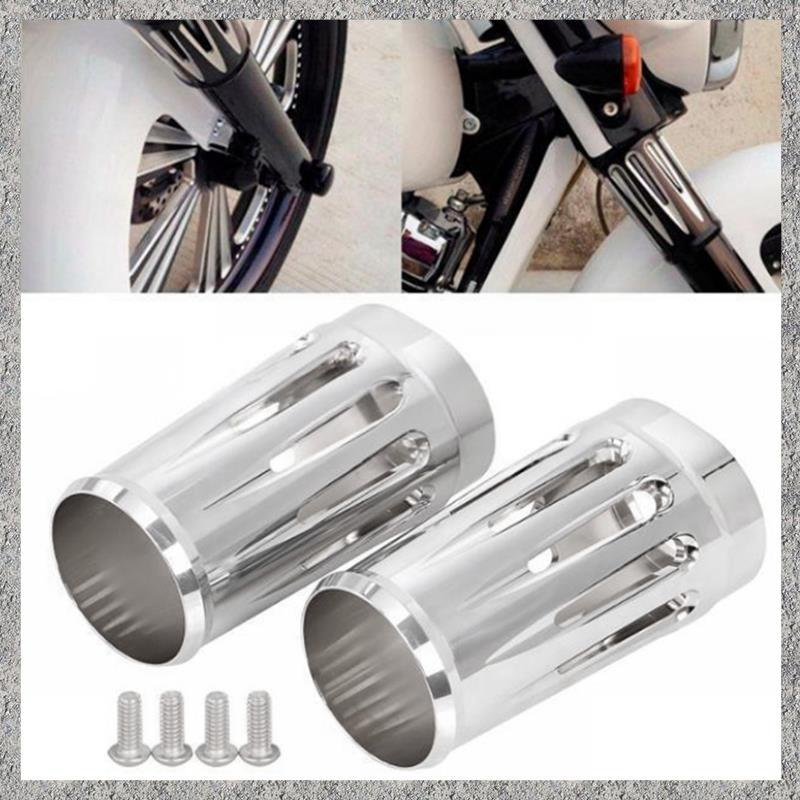 ฝาครอบกันกระแทกโช๊คหน้ารถจักรยานยนต์สําหรับ Touring Street Road Glide FLTRXSE FLHTK