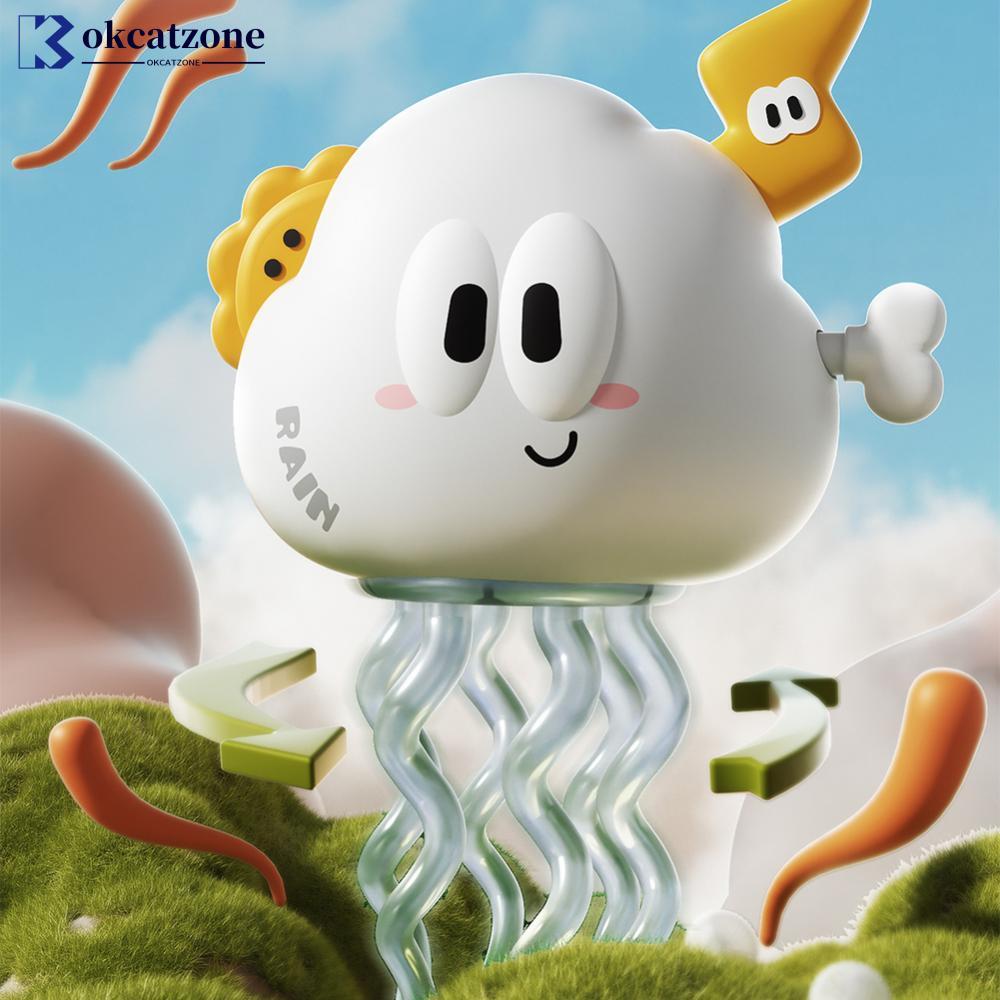 OKCATZONE Creative Magical Clockwork Chain Clouds สีดําเมฆสีขาว Twist เต้นรําข้าวโพดสนุก Trick ของเล