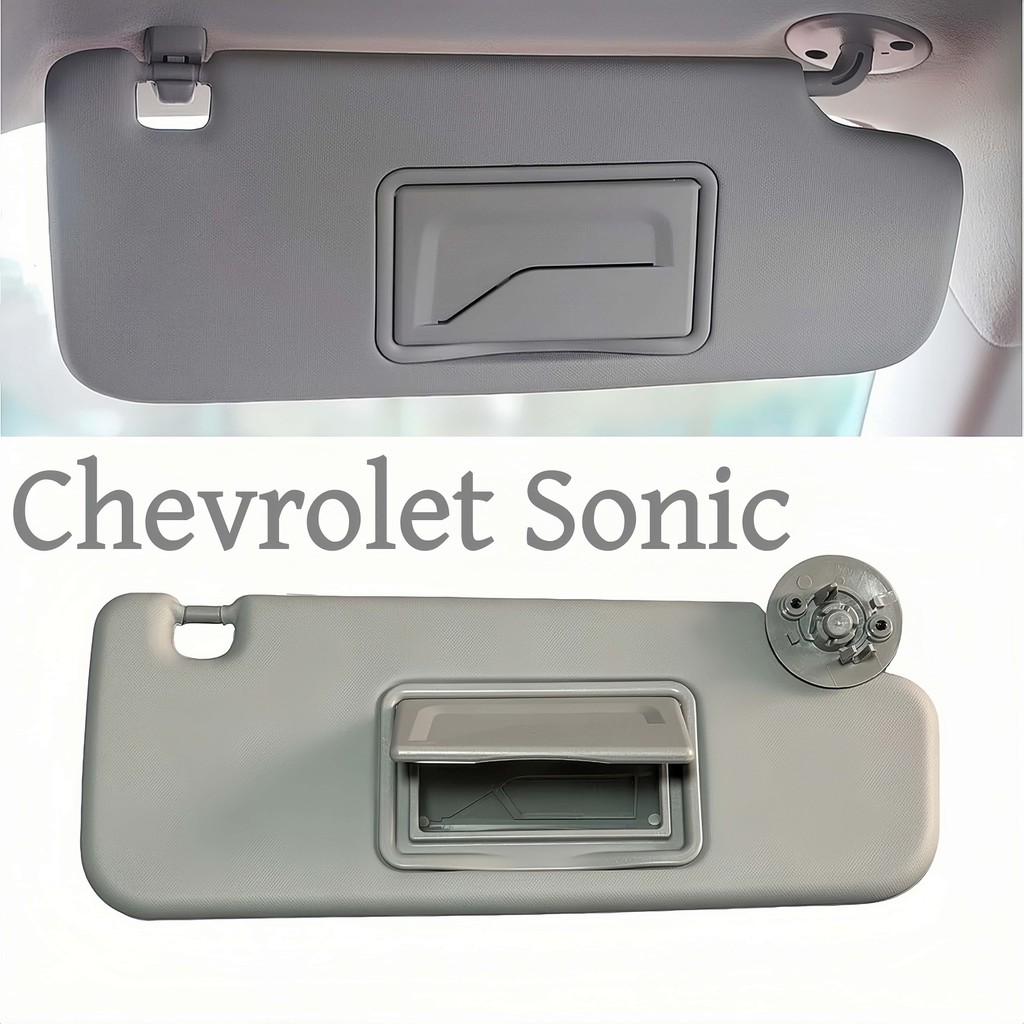 ที่บังแดดฝั่งขวา (มีกระจก) สำหรับรถ Chevrolet Sonic เชฟโรเลต โซนิค 95327467/ อะไหล่เเท้