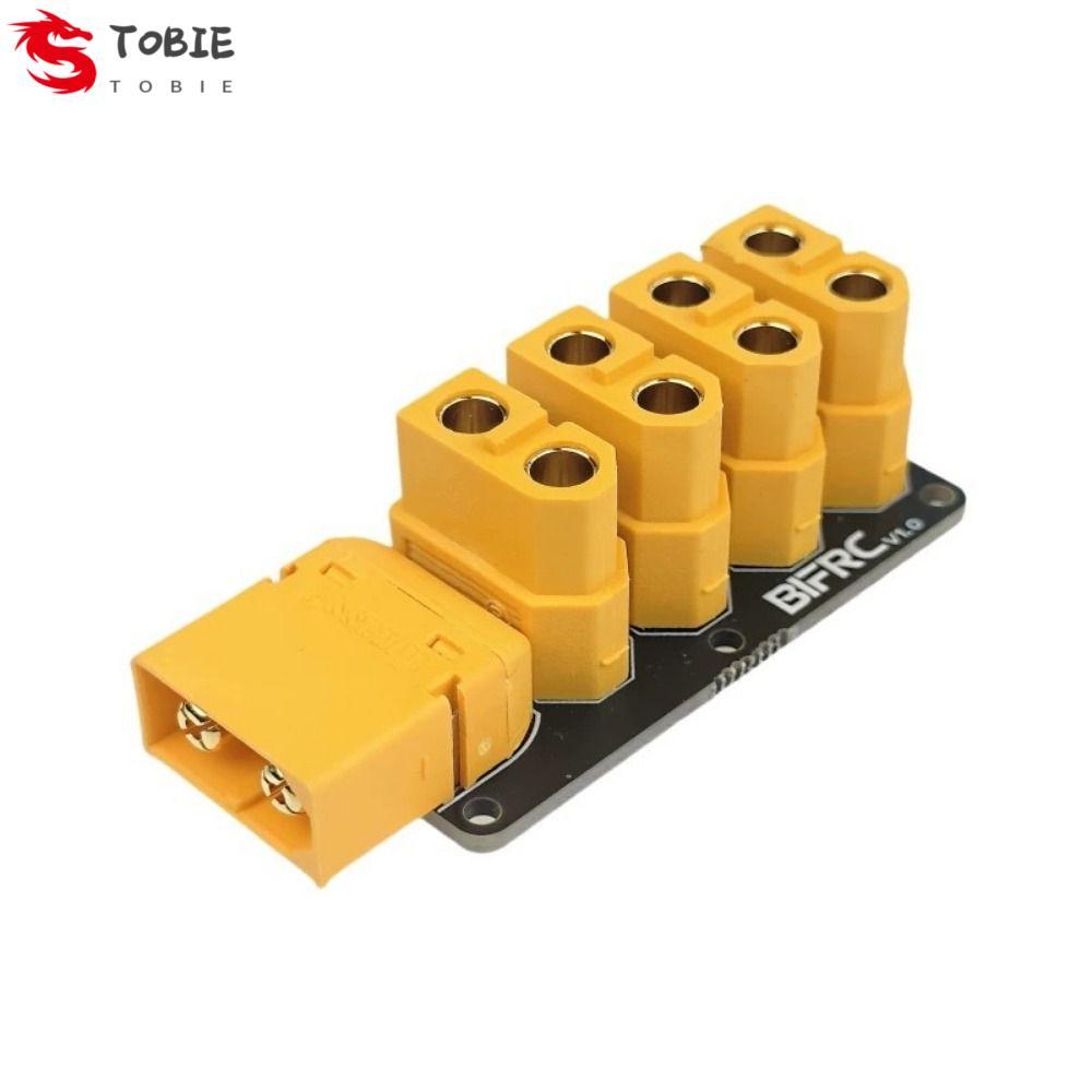 TOBIE Power Distribution Board, 4 Channel Plug Distribution Board, XT90 Connector XT60 Connector XT3