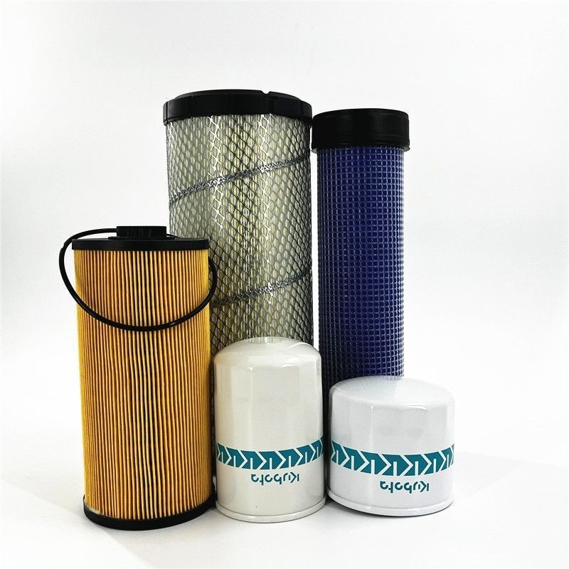 XE55DA XE55DA 75D 75DA Excavator Air Filter น้ํามันดีเซลกรองน้ําน้ํามันอุปกรณ์บํารุงรักษา