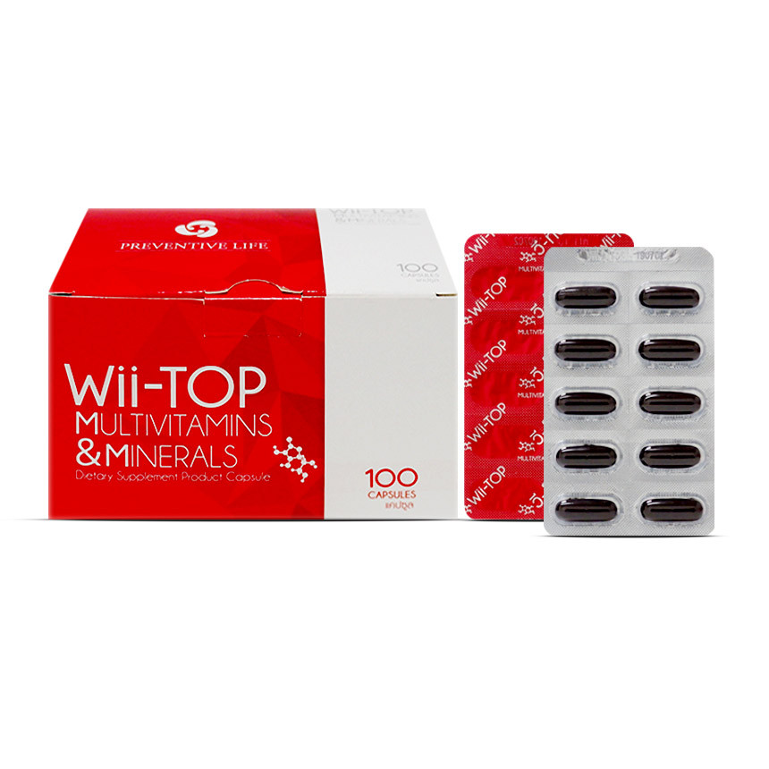 Wii-Top แผง 10 แคปซูล