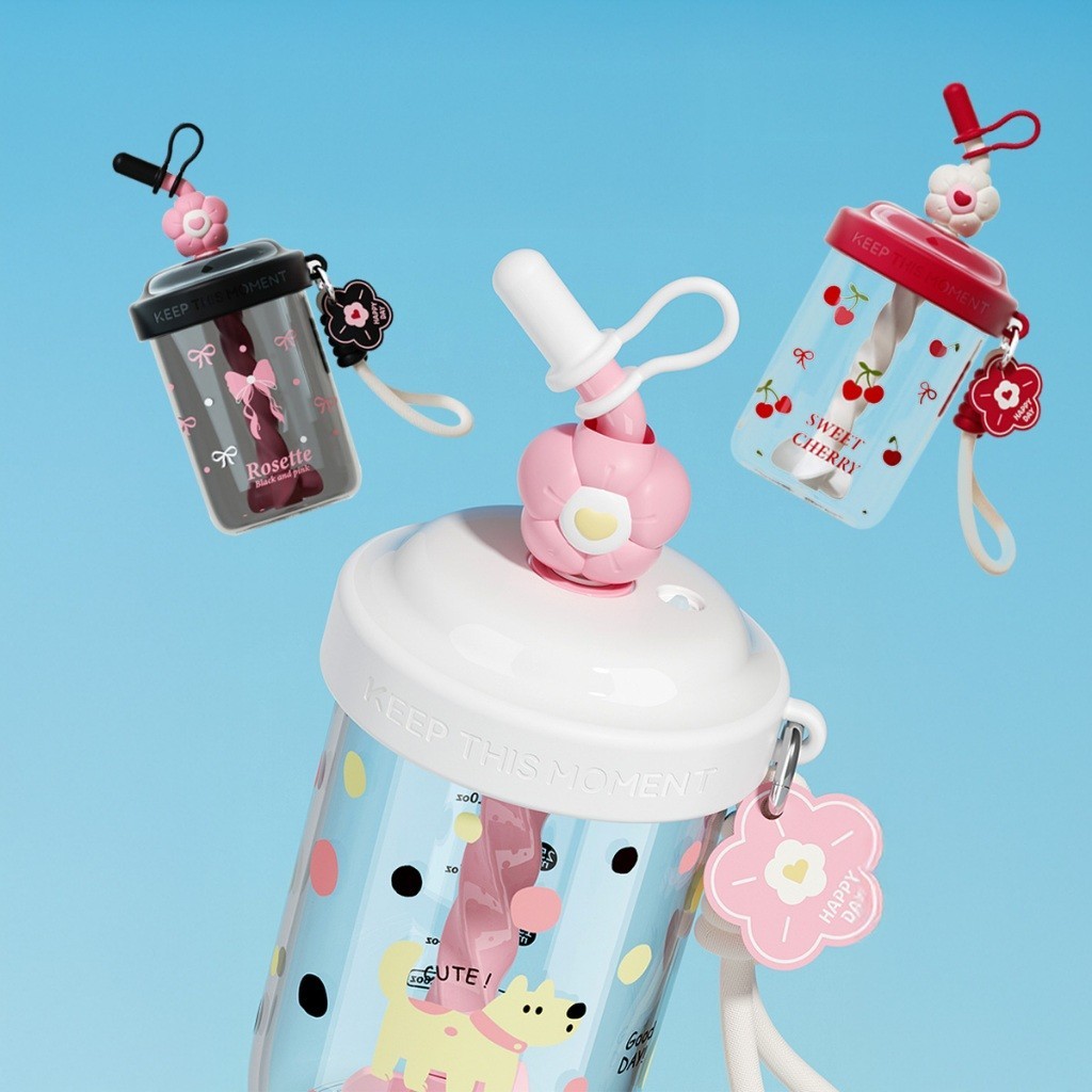 ขวดน้ำปั่น ขวดน้ำมีหลอด กระบอกน้ำปั่นเองได้ ขวดน้ำออกกำลังกาย ขวดน้ำคนโปรตีน ขวดน้ำพกพา ขวดน้ำมิกเซอร์ K513 - รูปที่ 6