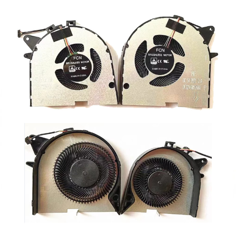 สําหรับ Lenovo Legion 81LE Y7000P Y530P Y540P Y545 2019 พัดลม CPU DFS501105PR0T GPU Cooler DFS200105