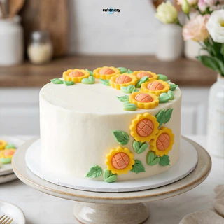 😊Cutenery😊แม่พิมพ์ซิลิโคน ดอกไม้การ์ตูนน่ารัก Bow Fondant แม่พิมพ์ซิลิโคน DIY เค้กตกแต่งช็อคโกแลตขนมเบเกอรี่แม่พิมพ์