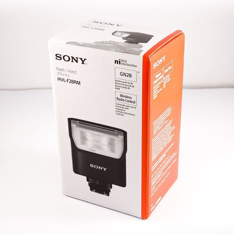 แฟลชเบา Sony HVL-F28RM (ควบคุมอัจฉริยะ) สำหรับ A7S3/A7R4/A7M3/A7