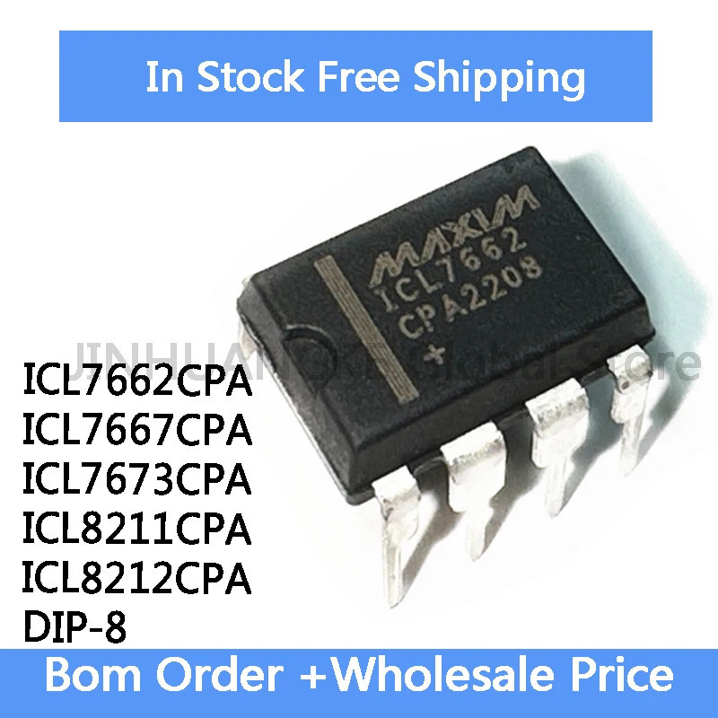 5 ชิ้น ICL762CPA ICL762 ICL7667CPA ICL7667 ICL7673CPA ICL7673 ICL8211CPA ICL8211 ICL8211 ICL8211 ICL