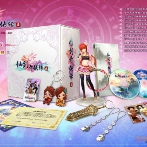 [Signature/Out of Print] Lord Create Yao Xianhe Liu Shuang Signature Legend of Sword และ Fairy Five 