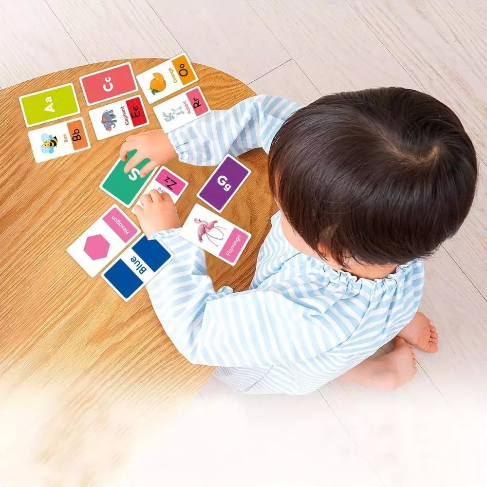HTT การ์ดแฟลชตัวอักษร ABC สำหรับเด็กวัยหัดเดิน 2-4 ปี thumbnail 7