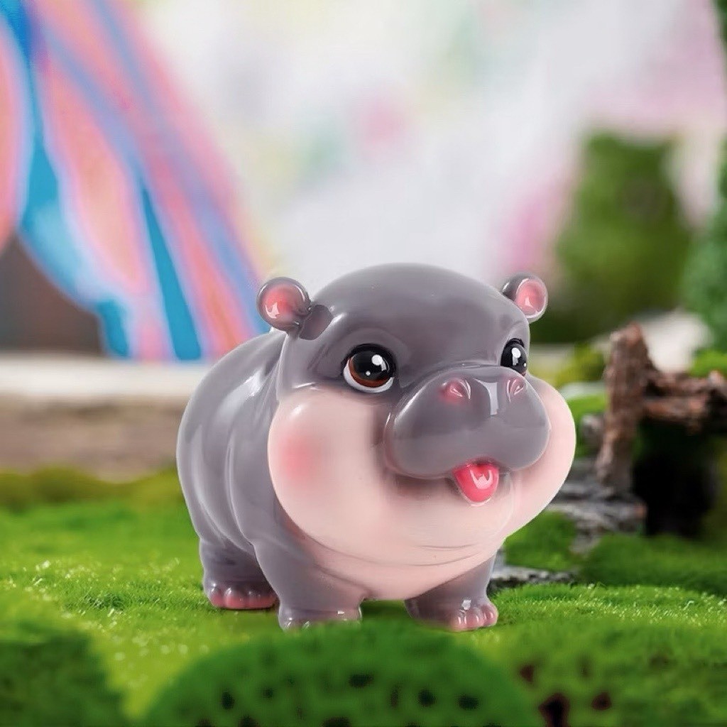 ใหม่ โมเดล น้องหมูเด้ง ยก box  6จุ่ม หมูเด้ง งานสวยมาก น่ารัก ของเล่นเด็ก ของสะสม พร้อมส่ง - รูปที่ 2