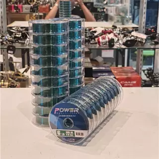 Asari Power Mono Green 100 เมตร 6LB - 30LB ม้วนต่อ สั่งได้