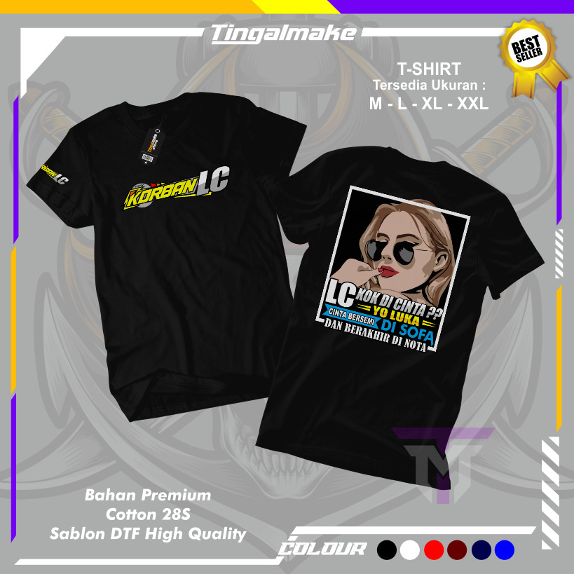 ดีทีเอฟ ดีทีเอฟ | L**C V2 Viral เสื้อยืด Victim Unisex / เสื้อยืด Distro สําหรับผู้ชายและผู้หญิง / เ