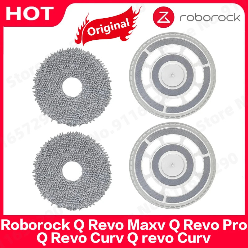 Original Roborock Q Revo Maxv Q Revo Pro Q Revo Curv Q revo Curv Mop Bracket เครื่องดูดฝุ่นอุปกรณ์เส