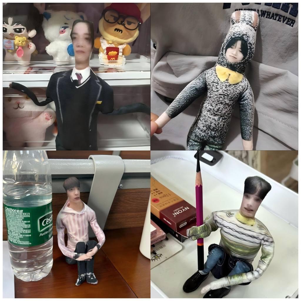 Txt 28CM Mouse ตุ๊กตาลวดนามธรรมแห้ง