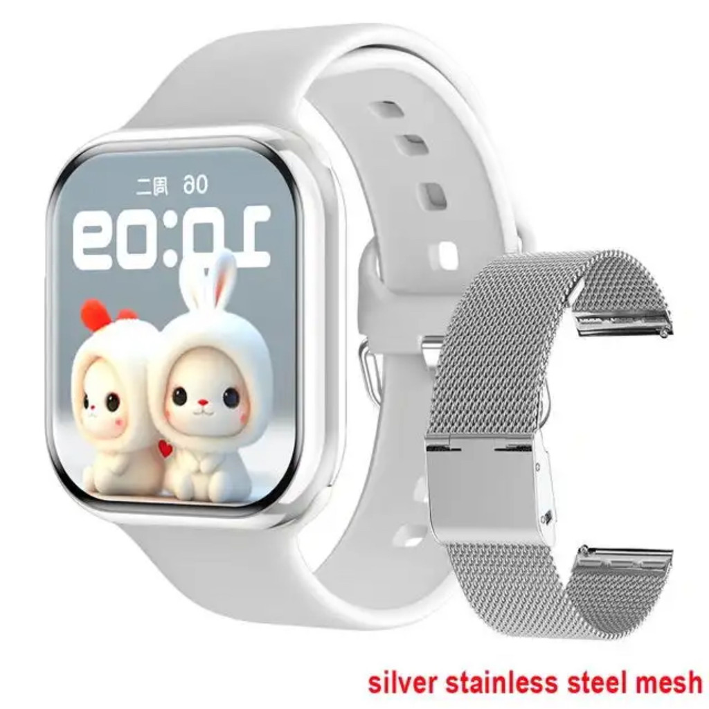 NEW Smart Watch Wireless Charging Smartwatch Bluetooth Calls Men Women Watches Fitness Bracelet Cust