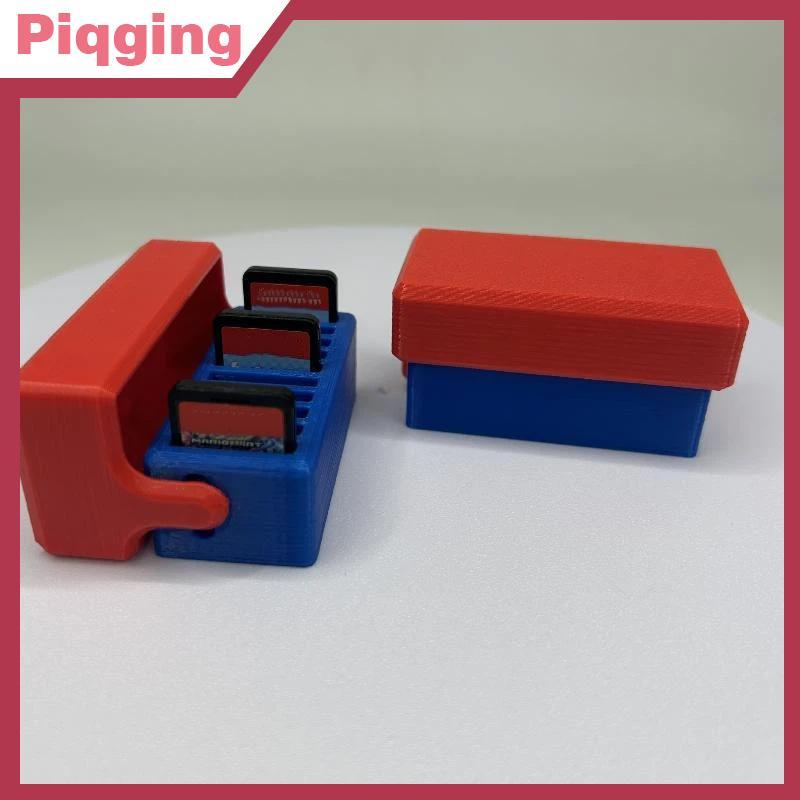 Piqging สําหรับ Switch2 การ์ดเกมสําหรับ NS 2 เกมการ์ด, 2 เกมผู้ถือตลับหมึก 10 เกมการ์ด TH