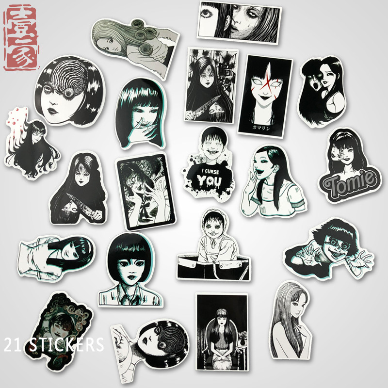 21 Zhang Junji Ito Tomie Uzumaki เคสโทรศัพท์ที่เข้าชุดกัน