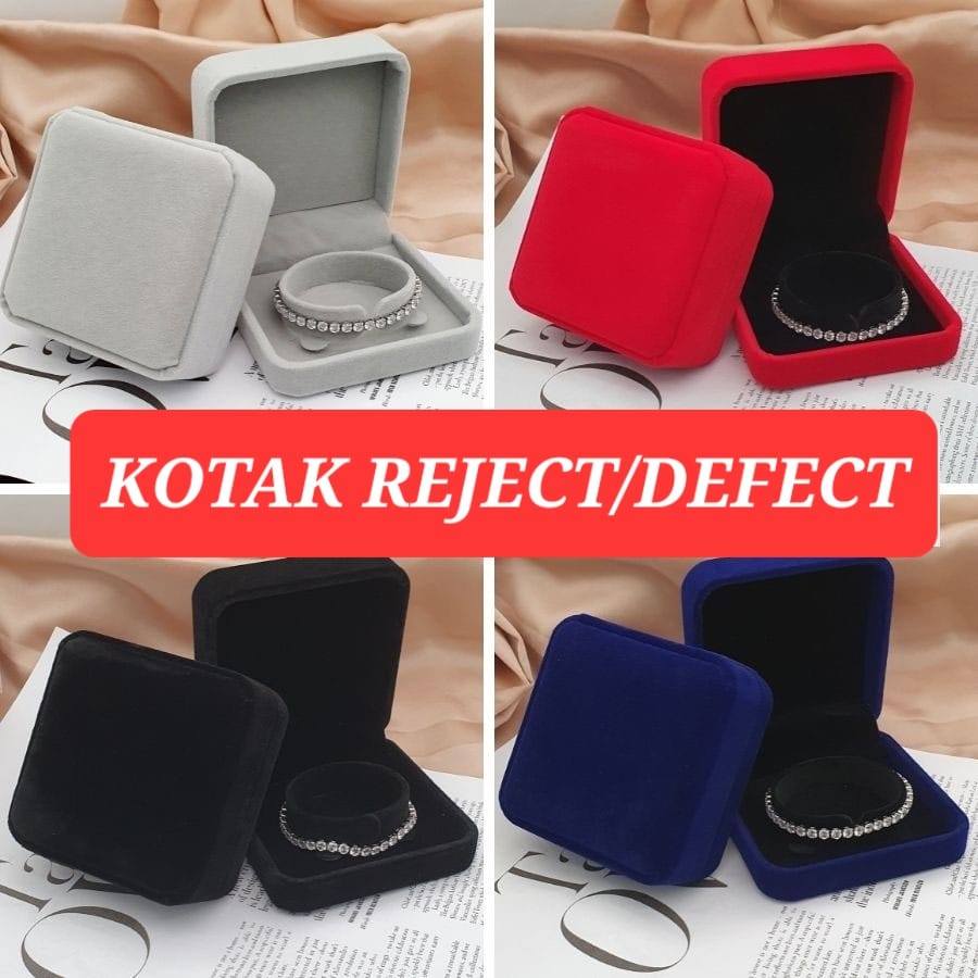 YooHaeng - [REJECT] กล่องสร้อยคอ/กล่องแต่งงานโลหะมหัศจรรย์/พรสวรรค์/กํามะหยี่กํามะหยี่กํามะหยี่