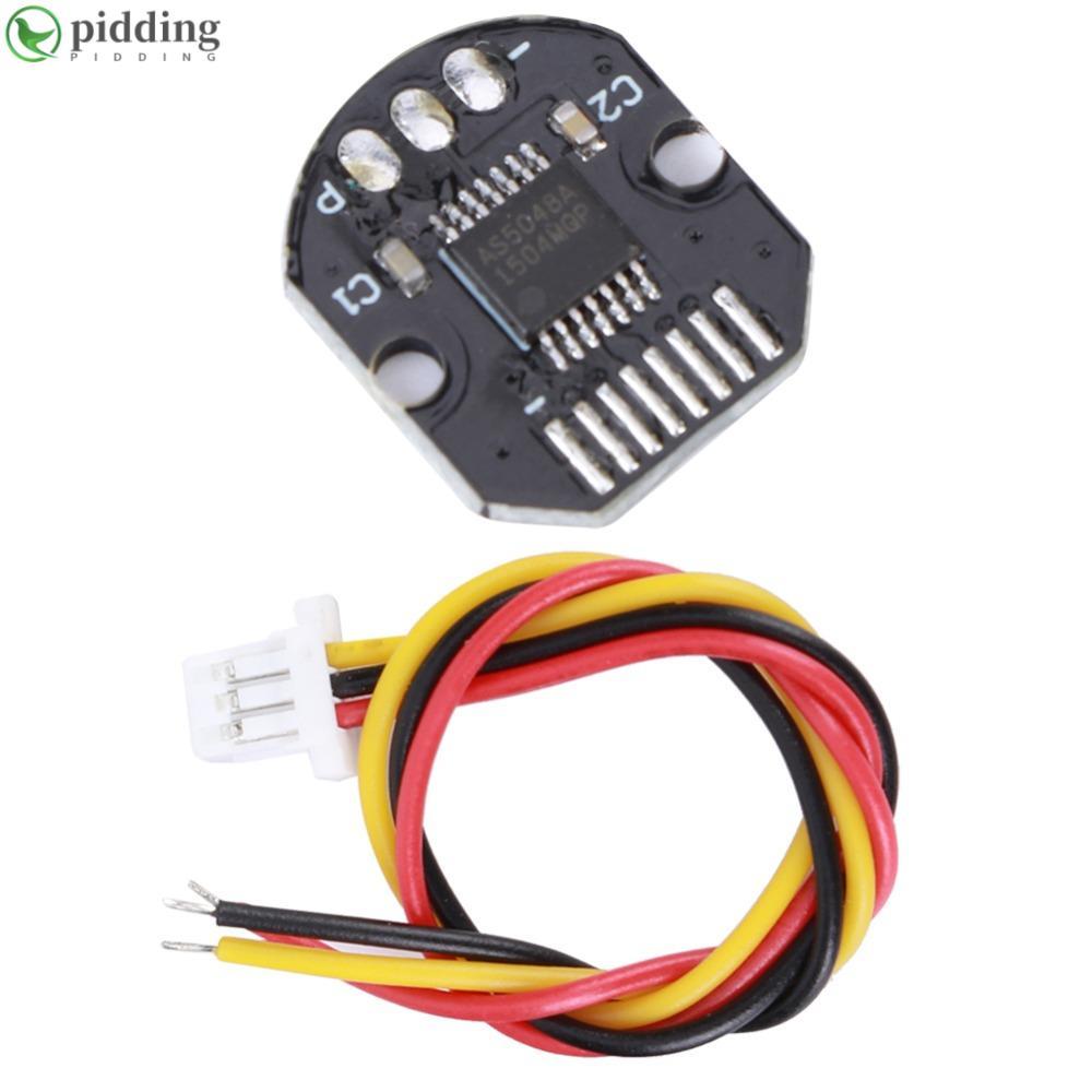 PIDDING Magnetic Encoder, AS5048A PWM SPI Interface เซ็นเซอร์มุมดิจิตอล, 14-Bit 360° ตําแหน่งโปรแกรม