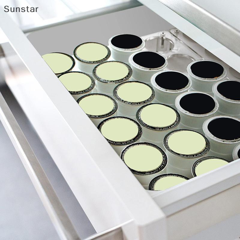 Sunstar 24-Slot กาแฟแคปซูลผู้ถือลิ้นชักถาด K-Cup กาแฟ Pods อะคริลิคแคปซูลจอแสดงผล Ra Home Office