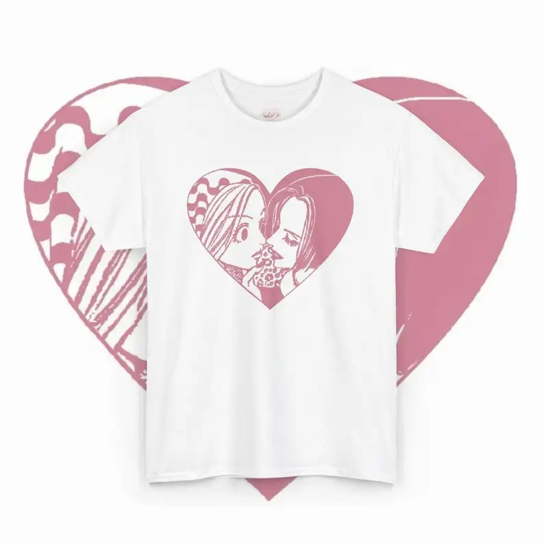 Baju Nana x Hachi Anime Vintage T-Shirt Retro