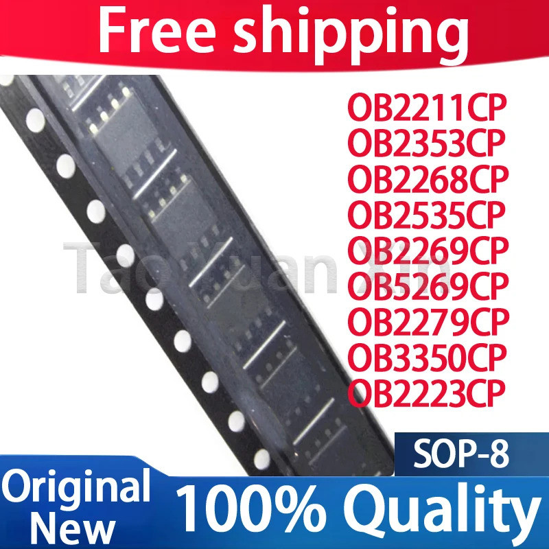 5PCS OB2269CP OB2211CP OB2268CP OB2279CP OB2223CP OB2535CP OB569CP OB3350CP sop-8 ชิปเซ็ต