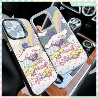 🚚ส่งจากไทย🚚For เคสไอโฟน11/12/13/14/15/16/17 Pro Max ไอศกรีมสายรุ้ง TPU เรืองแสง Case For iPhone 13,14,13PM,14PM,15PM เคส