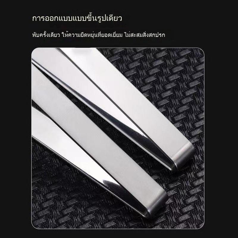 【ซื้อ 1 แถม 1】แหนบสแตนเลสดึงขนหมู อเนกประสงค์สำหรับครัว คีบขนไก่ ขนเป็ด เครื่องถอนขน แหนบถอนขน - รูปที่ 5