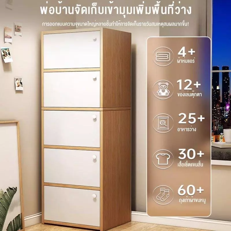 ตู้อเนกประสงค์สไตล์โมเดิร์น 3/4/5 ชั้น thumbnail 3