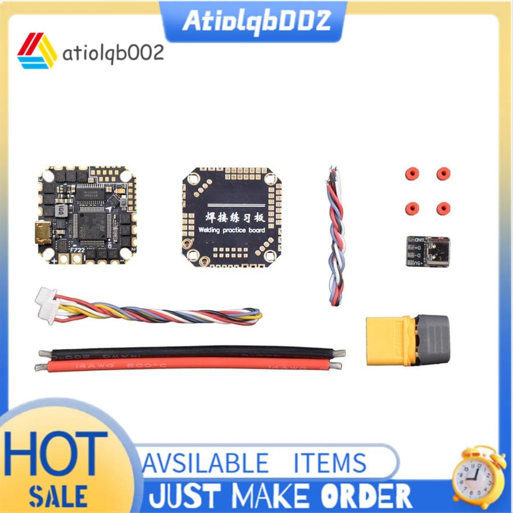 GHF722AIO-HD 40A AIO Baro OSD F722 Flight Controller BLHELIS 40A 4in1 ESC 2-6S สําหรับ FPV Freestyle
