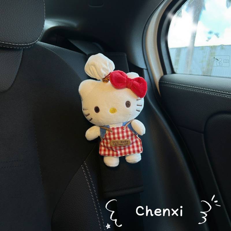 Cute Hello Kitty Shoulder Sleeve Safety Belt Decoration รูปที่ 2