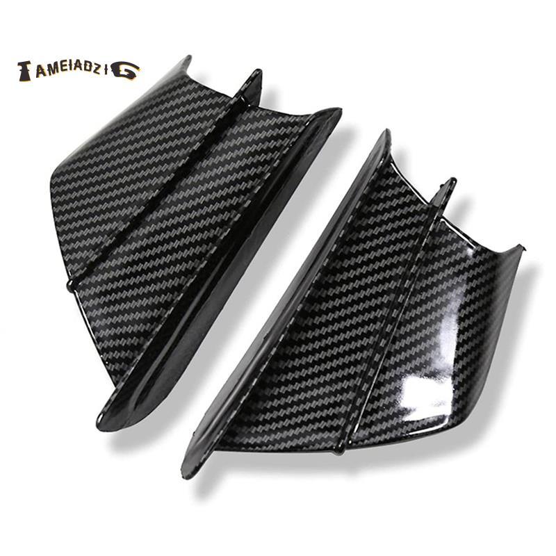[คุณภาพ T]1 คู่รถจักรยานยนต์ด้านข้าง Winglet รถจักรยานยนต์ Fairing Side Winglet สําหรับ 650 400 300 