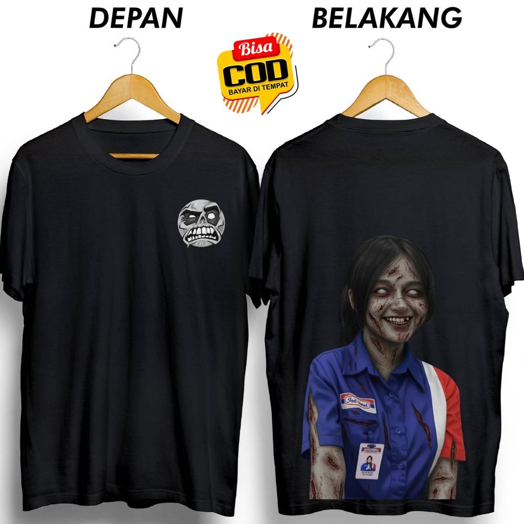 เสื้อยืด GIRLS GHOST INDOMARET OMPONG SEREM DB