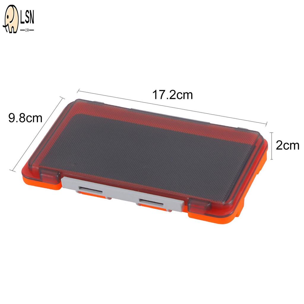 อุปกรณ์ตกปลาเหยื่อกล่องเก็บโปร่งแสงป้องกันกล่องเก็บสําหรับเหยื่อตกปลาช้อน Fishhook - รูปที่ 5