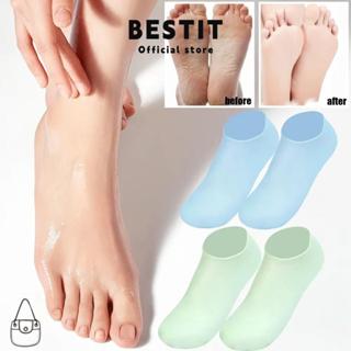 BESTIT ถุงเท้าซิลิโคน สปาเท้า ถุงเท้าสปาคลุมทั้งเท้า ให้ความ…