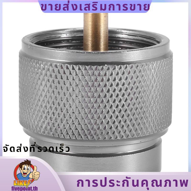 เตาอะแดปเตอร์ camping สำหรับถังโพรเพนขนาด 1 ปอนด์ ออกแบบมาเพื่อใช้กลางแจ้ง รองรับมาตรฐาน Lindal EN41