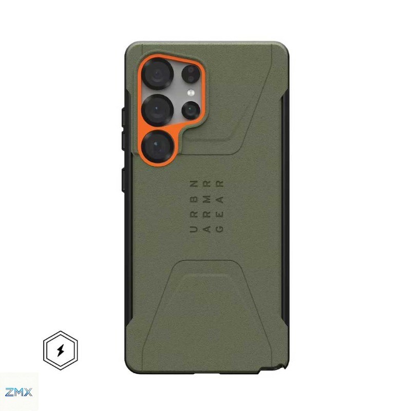 UAG Magnetic Meteorite Case สําหรับ Samsung Galaxy S25Ultra ไร้สายชาร์จทนทานกันกระแทก Slim ฝาครอบป้องกัน