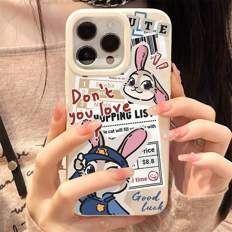 ใช้ได้กับ เคสไอโฟน 11 น่ารักซูเปอร์โตนีสุนัขจิ้งจอกคู่นุ่ม สำหรับ iPhone  16 13 15 14 12 Pro Max XR X XS 7 8 ราคา ถูกที่สุด ดีลบีเคเค แกลเลอรีภาพที่ 7